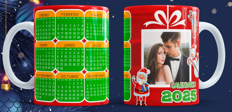 03 - Calendario Feliz editable con foto 2025