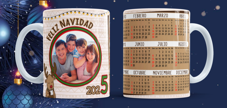 05 - Calendario Feliz editable con foto 2025