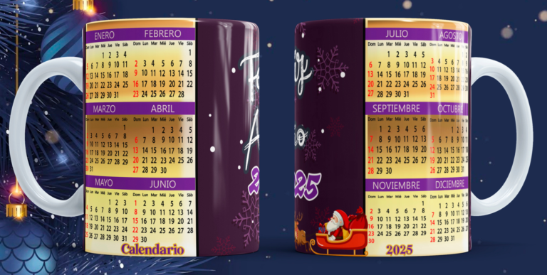 06 - Calendario Feliz año 2025