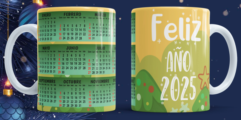 10 - Calendario Feliz año 2025