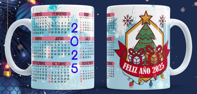 12 - Calendario Feliz año 2025