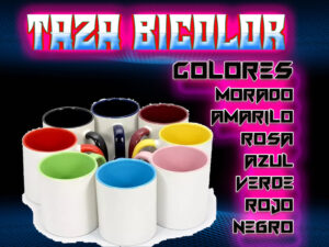 PRODUCTO TAZA BICOLOR