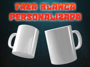 PRODUCTO TAZA BLANCA